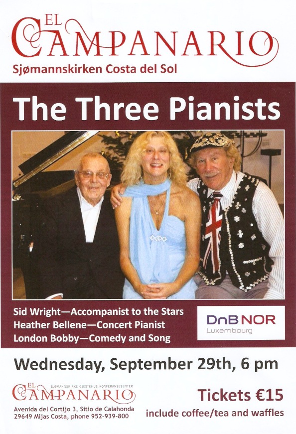 [Salon Varietes Three Pianists Poster]